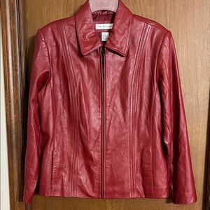 Vintage Preston & York lamb skin jacket size large